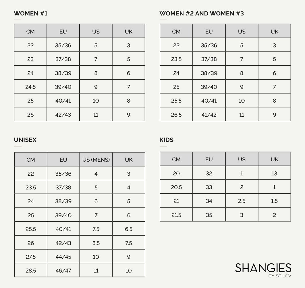 Shangies - Women's Style No. 1 Solid Colors