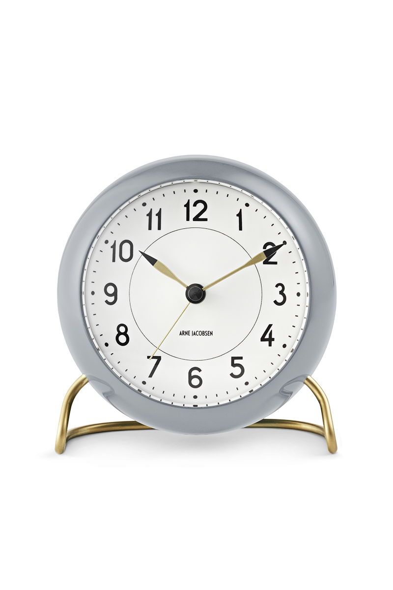 Station Alarm Clock – Teak New York Station Alarm Clock – Teak New York