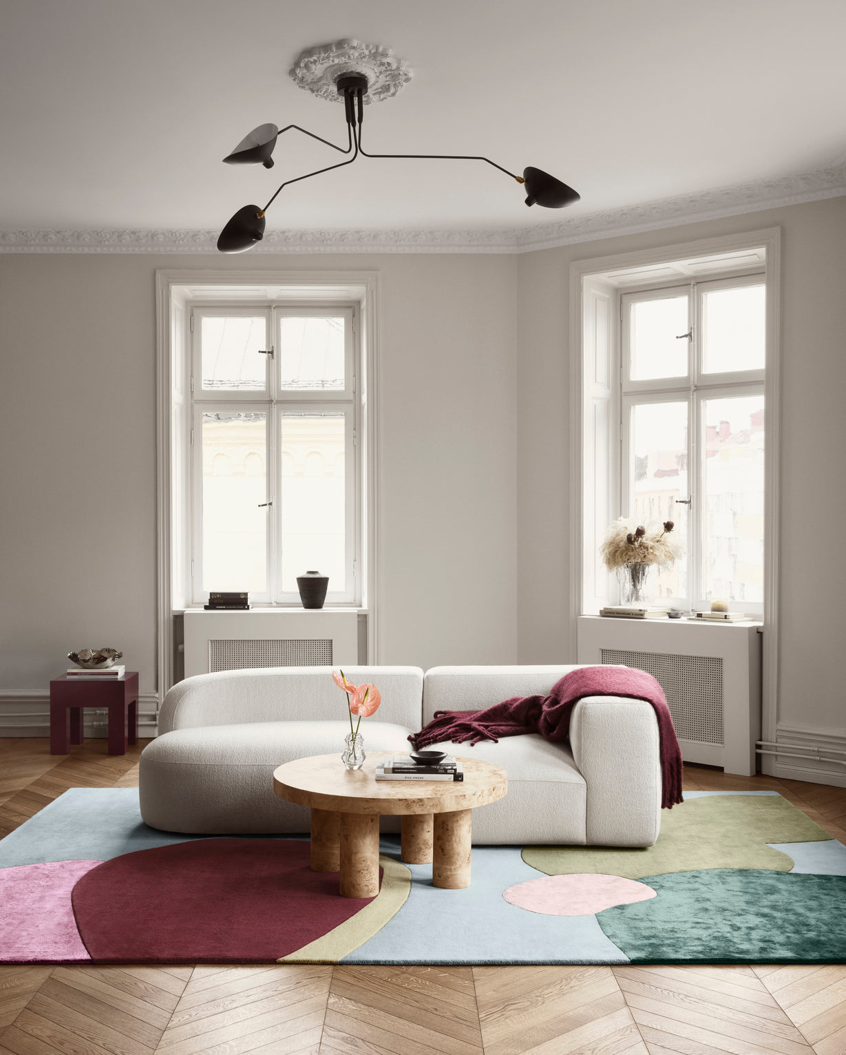 Poppykalas Sleeping Flower Rug