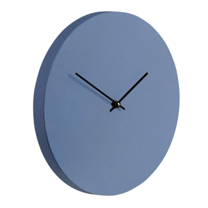 Keikko Neptunus Blue Suede Wall Clock