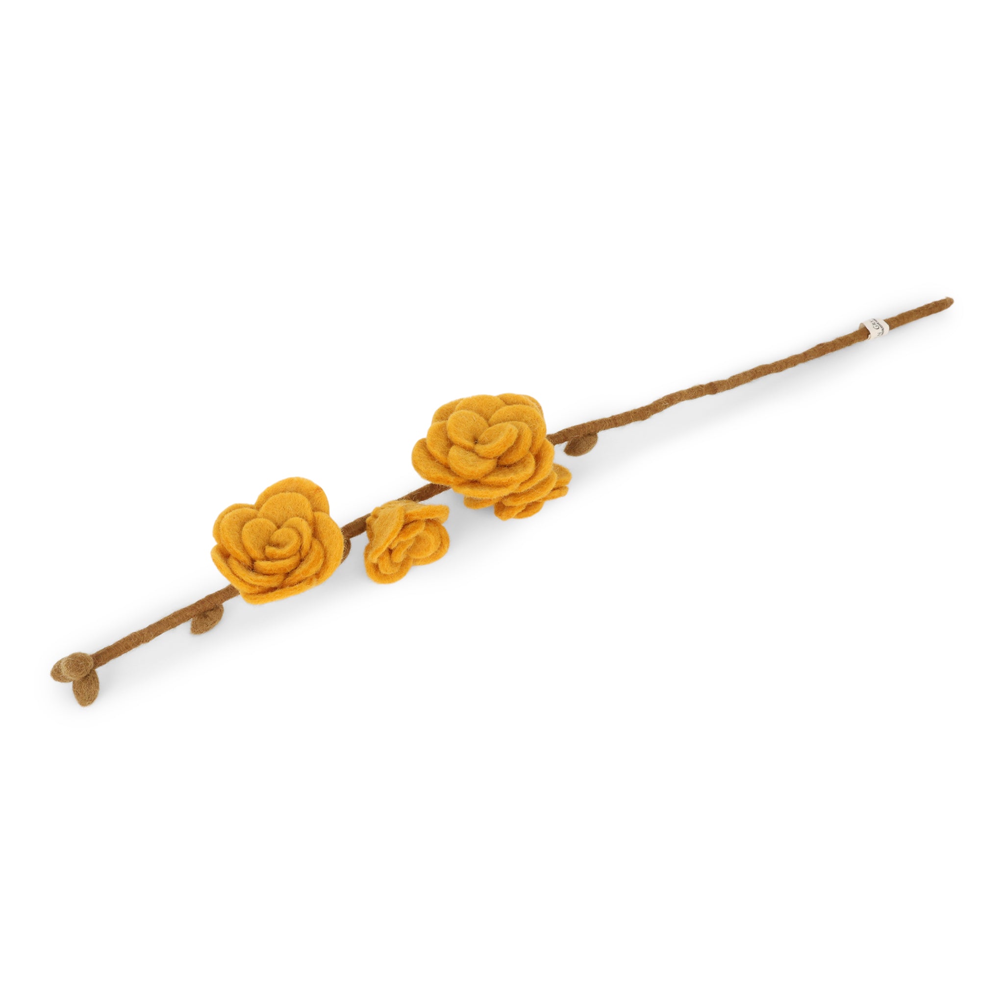 Wool Branch with Roses