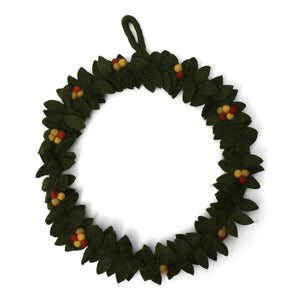 Green Wreath with Autumn Berries