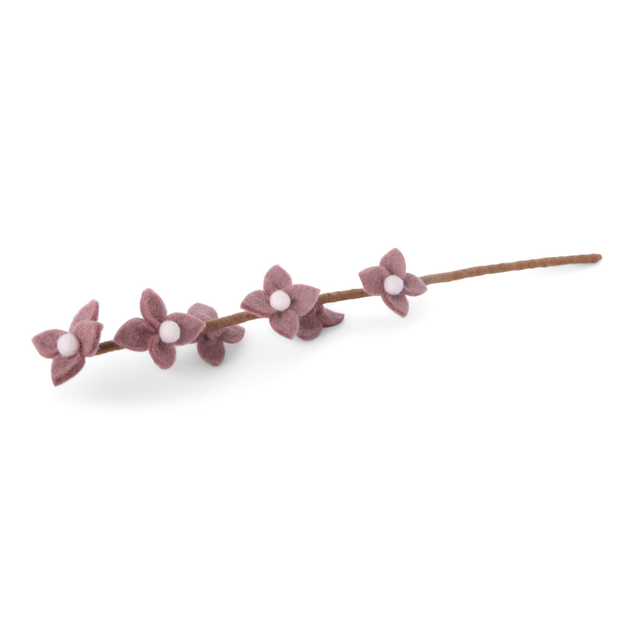 Wool Flowers on Stalk