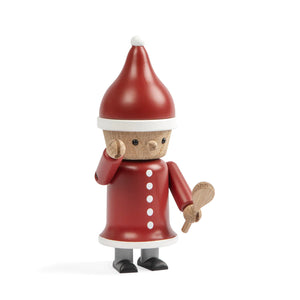 Nicholas and Mary Santa Figurine