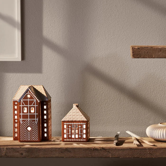 Gingerbread Lighthouse Tealight Holder