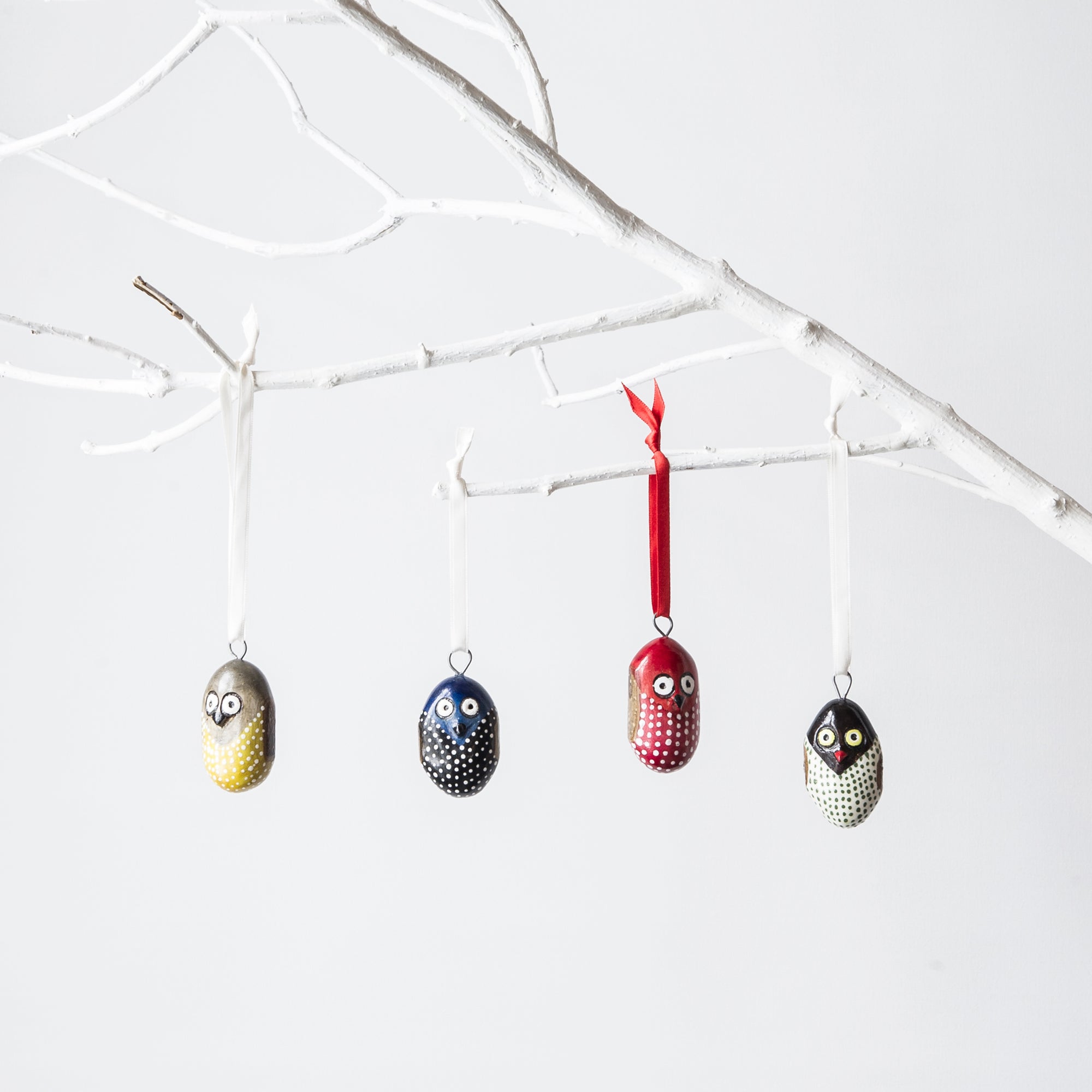Hand-Painted Wooden Ornaments