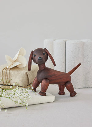 Wooden Dachshund