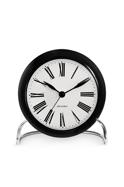 Amazon.com: Arne Jacobsen Table Clock Roman with Alarm