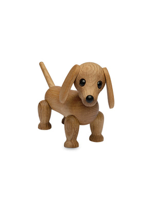 Wooden Dachshund