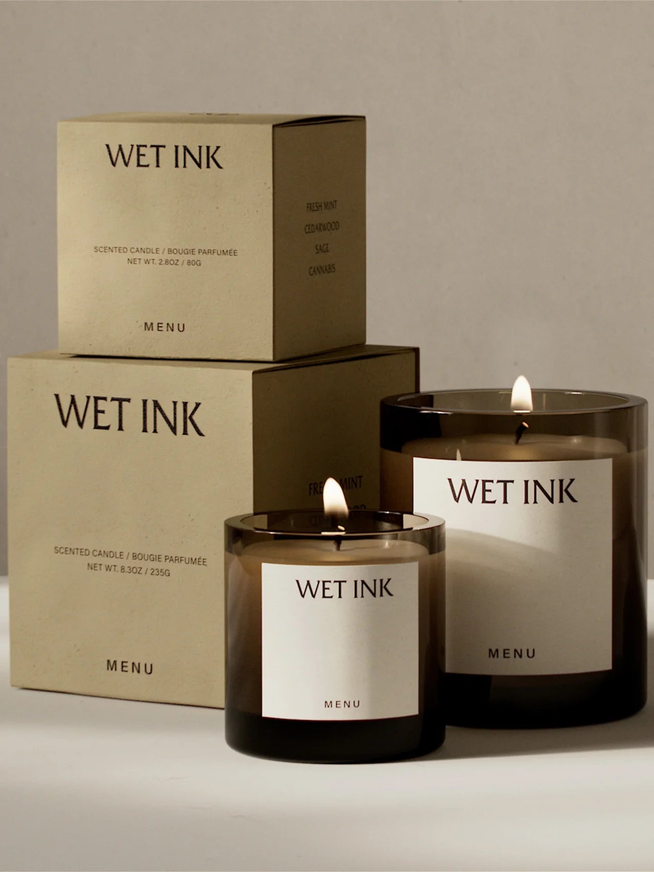 Olfacte Scented Candle in Wet Ink