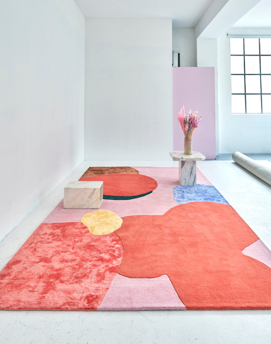 Poppykalas Flower Field Rug