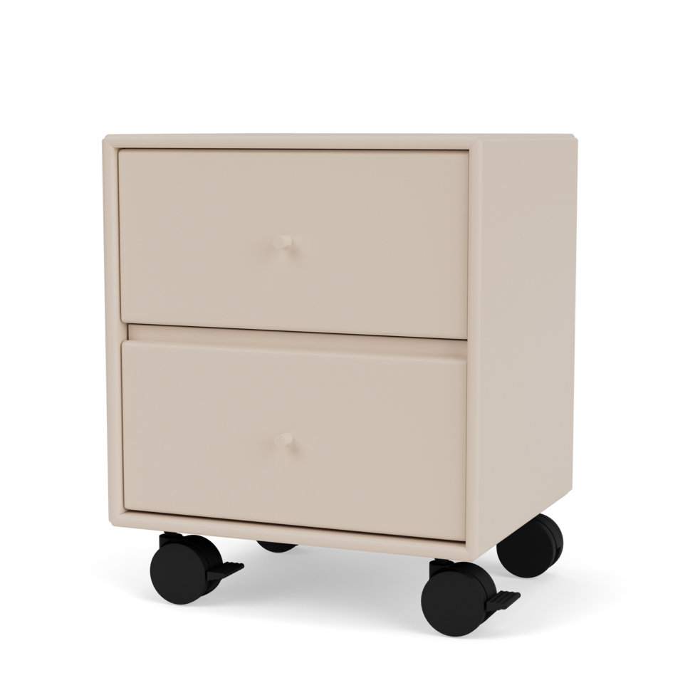 DRIFT Nightstand with Castors