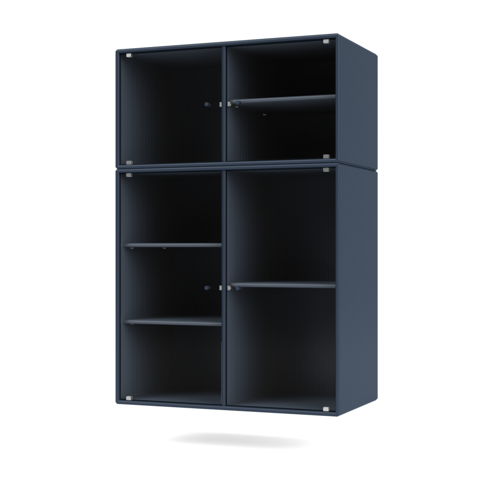 RIPPLE III Vitrine Cabinet with Suspension Rail