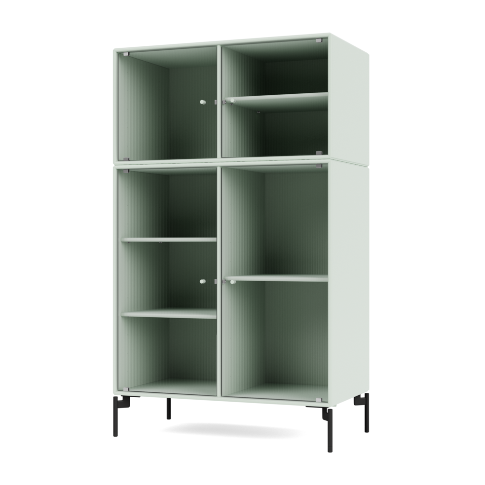 RIPPLE III Vitrine Cabinet with Legs