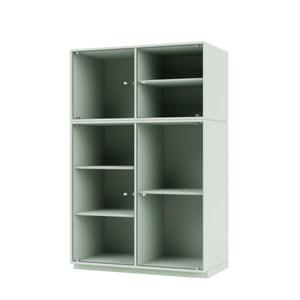 RIPPLE III Vitrine Cabinet with Plinth