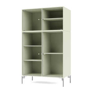 RIPPLE III Vitrine Cabinet with Legs