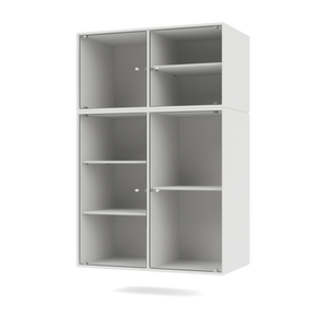 RIPPLE III Vitrine Cabinet with Suspension Rail