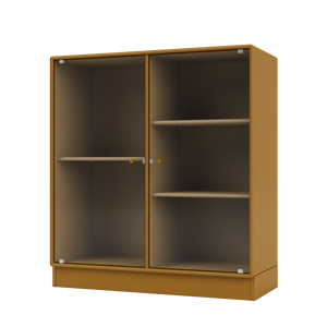 RIPPLE II Vitrine Cabinet with Plinth