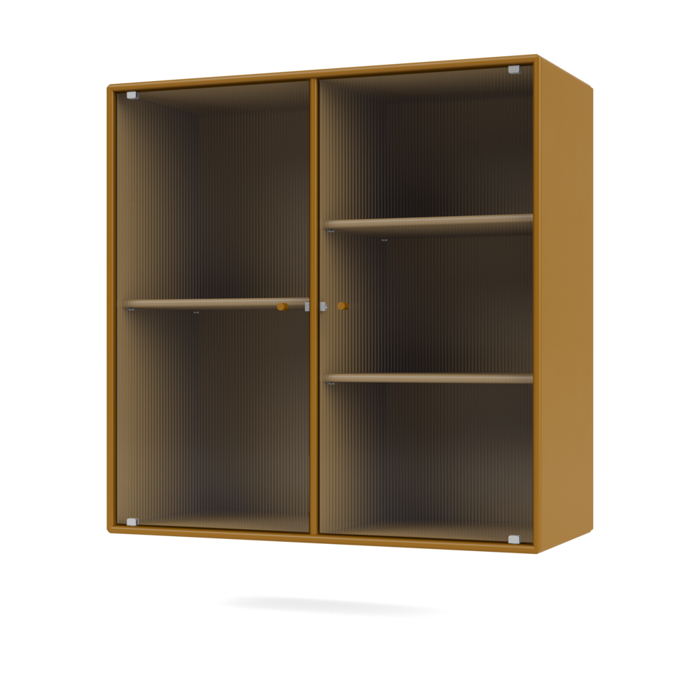 RIPPLE II Vitrine Cabinet with Suspension Rail