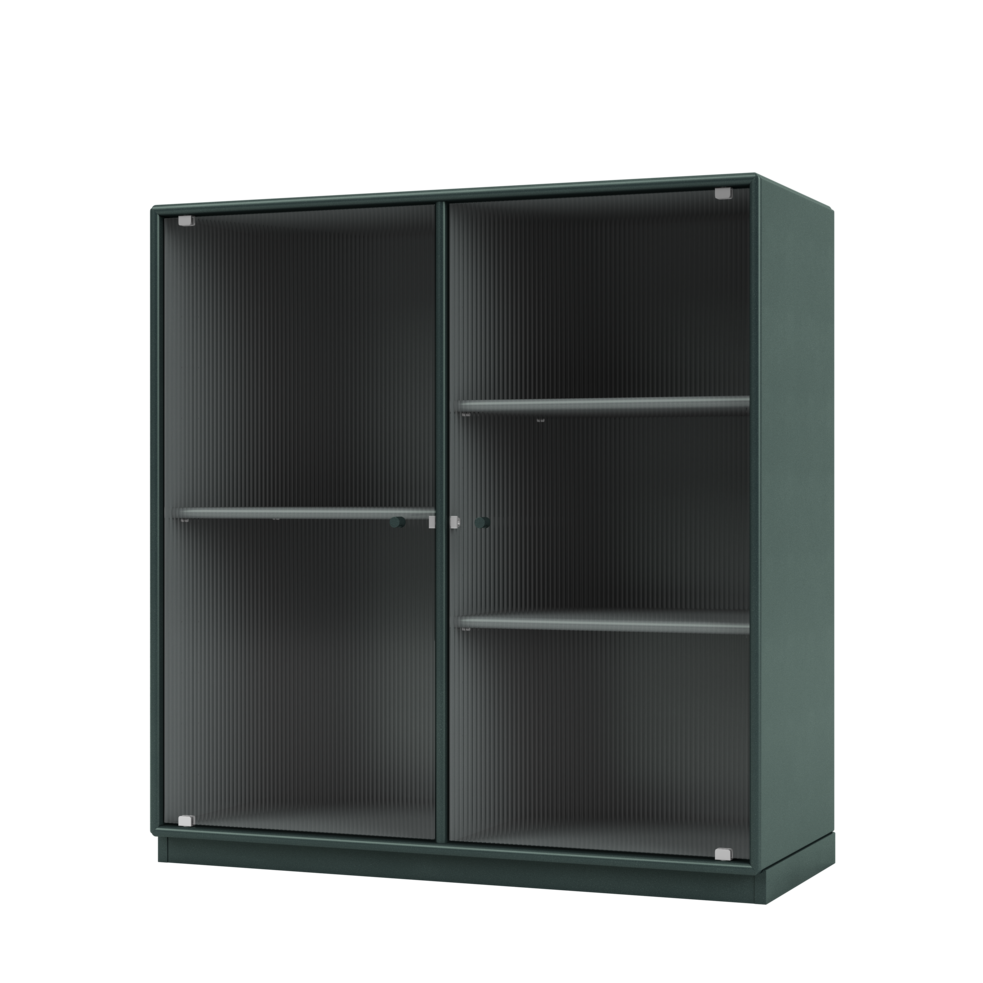 RIPPLE II Vitrine Cabinet with Plinth