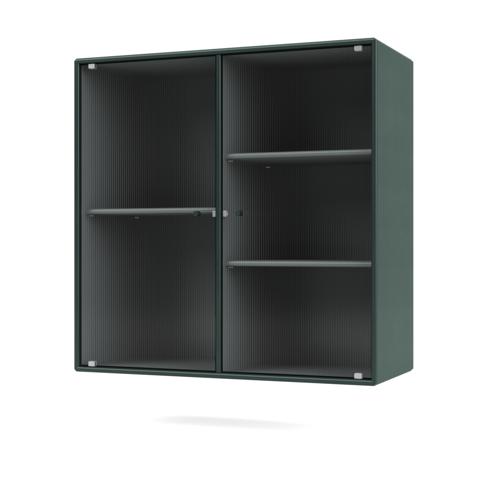 RIPPLE II Vitrine Cabinet with Suspension Rail