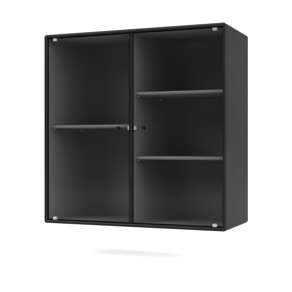 RIPPLE II Vitrine Cabinet with Suspension Rail