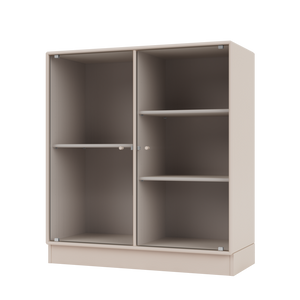 RIPPLE II Vitrine Cabinet with Plinth