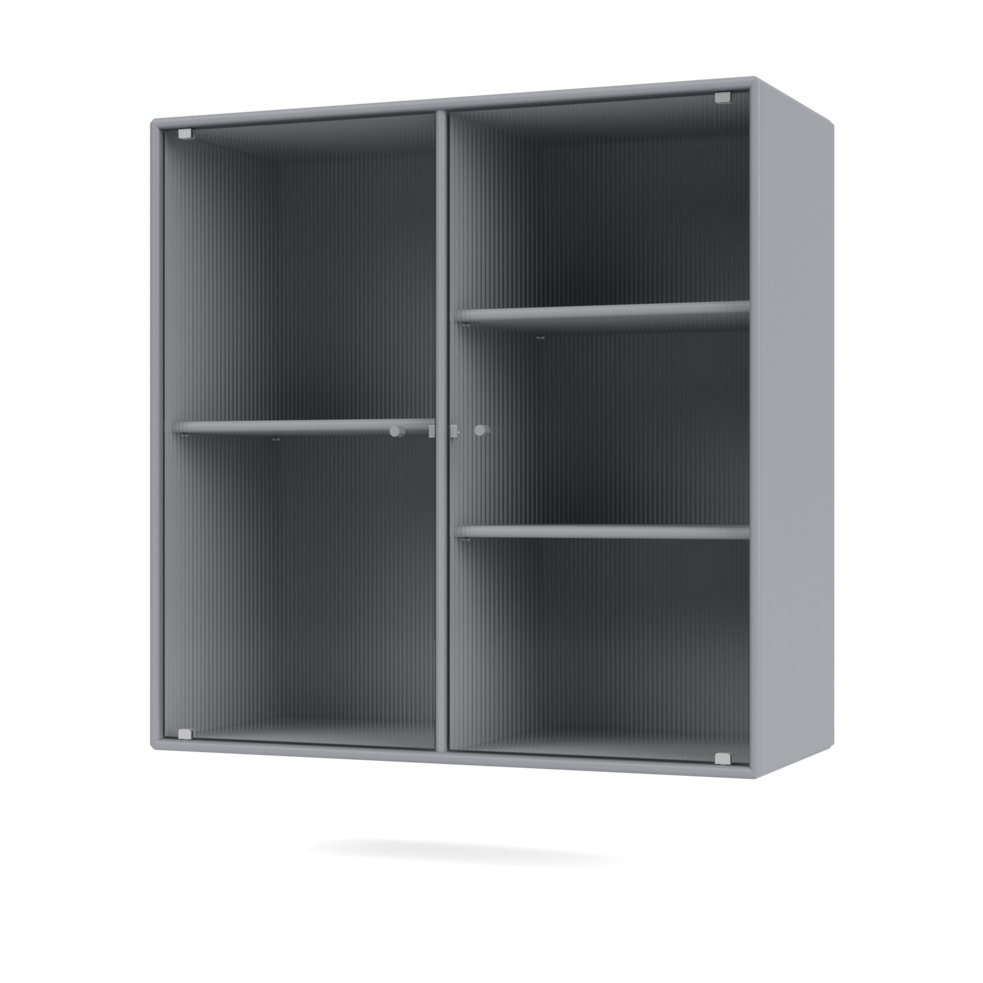 RIPPLE II Vitrine Cabinet with Suspension Rail