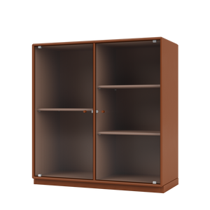 RIPPLE II Vitrine Cabinet with Plinth