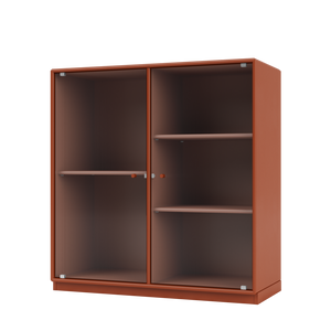 RIPPLE II Vitrine Cabinet with Plinth