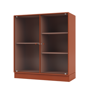 RIPPLE II Vitrine Cabinet with Plinth