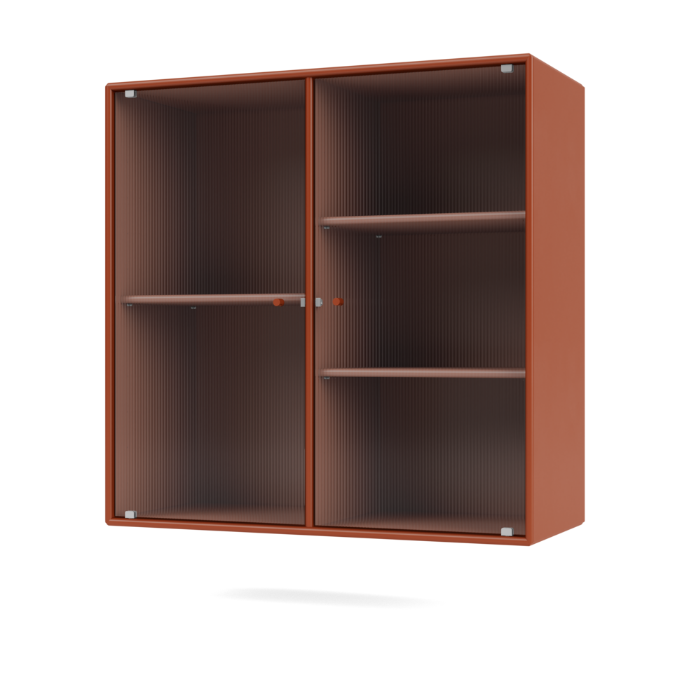 RIPPLE II Vitrine Cabinet with Suspension Rail