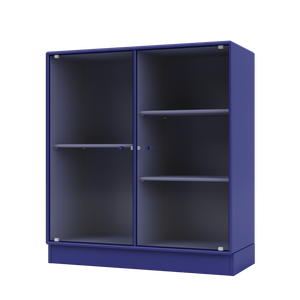 RIPPLE II Vitrine Cabinet with Plinth