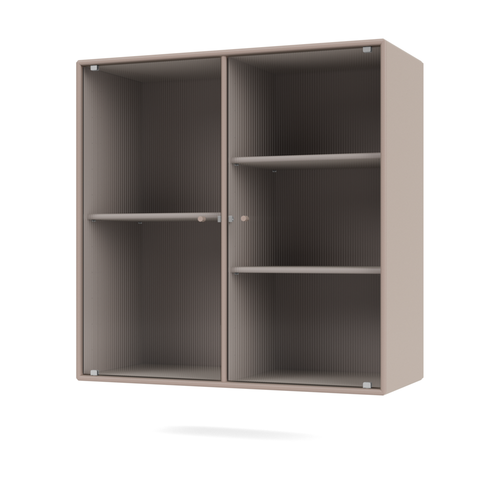 RIPPLE II Vitrine Cabinet with Suspension Rail