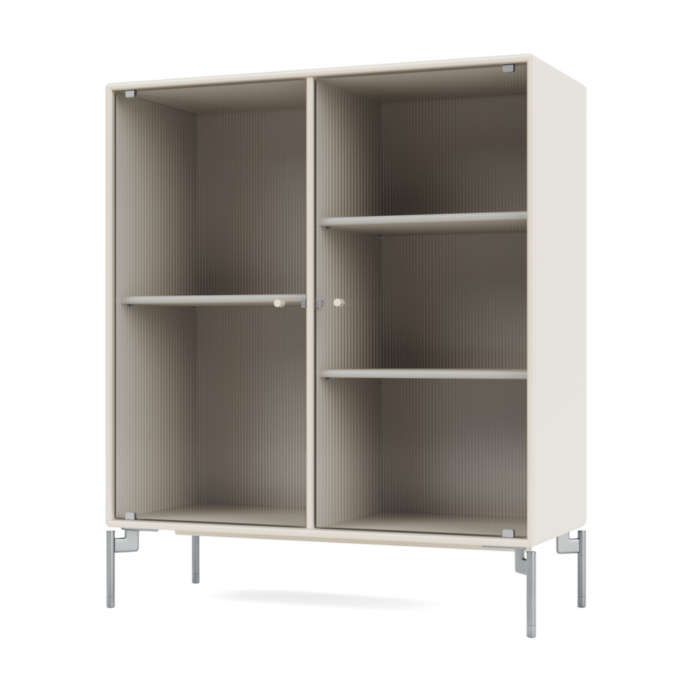 RIPPLE II Vitrine Cabinet with Legs