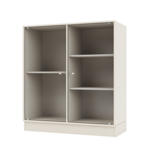 RIPPLE II Vitrine Cabinet with Plinth