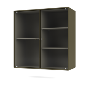 RIPPLE II Vitrine Cabinet with Suspension Rail