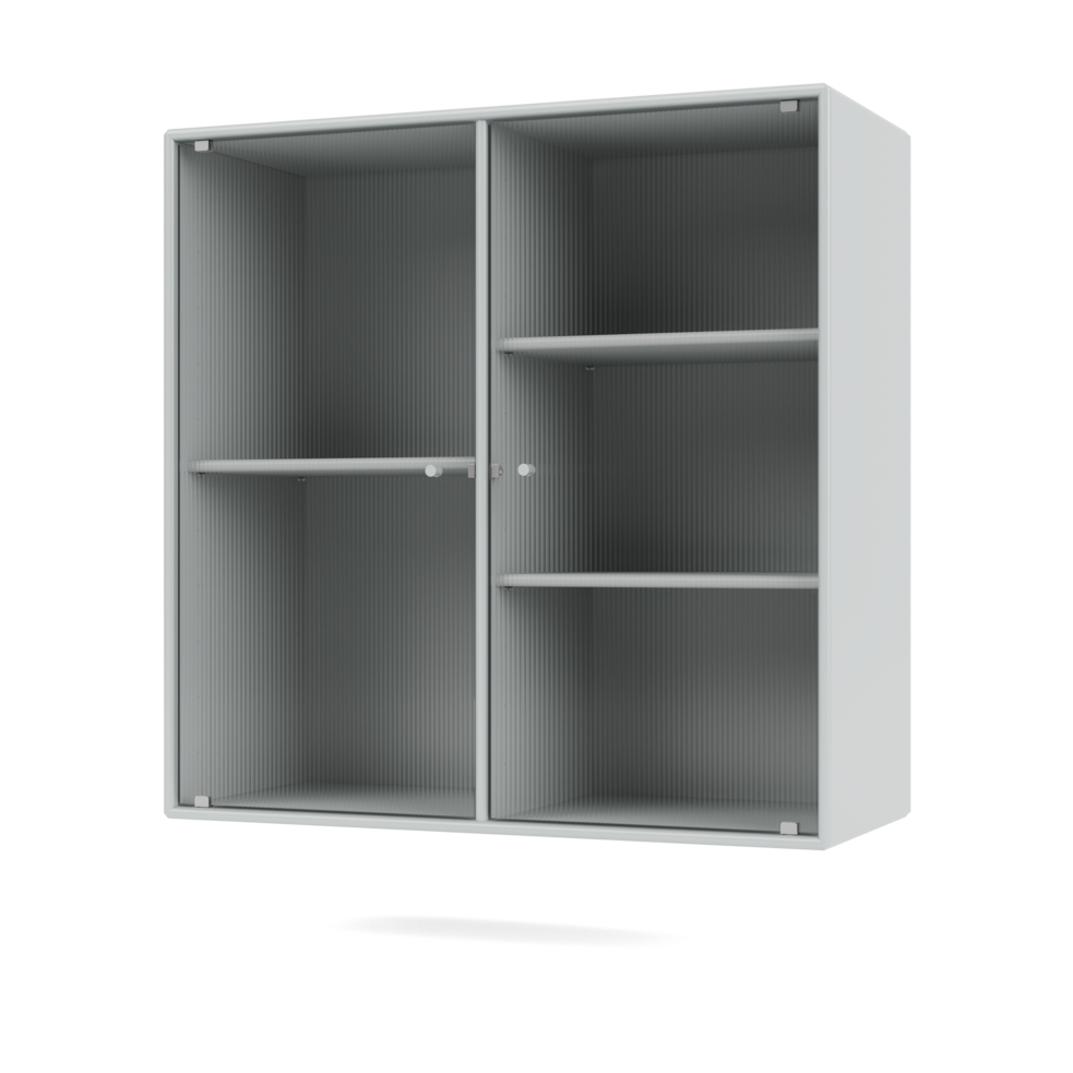 RIPPLE II Vitrine Cabinet with Suspension Rail