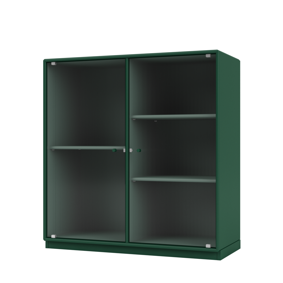 RIPPLE II Vitrine Cabinet with Plinth