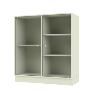 RIPPLE II Vitrine Cabinet with Plinth