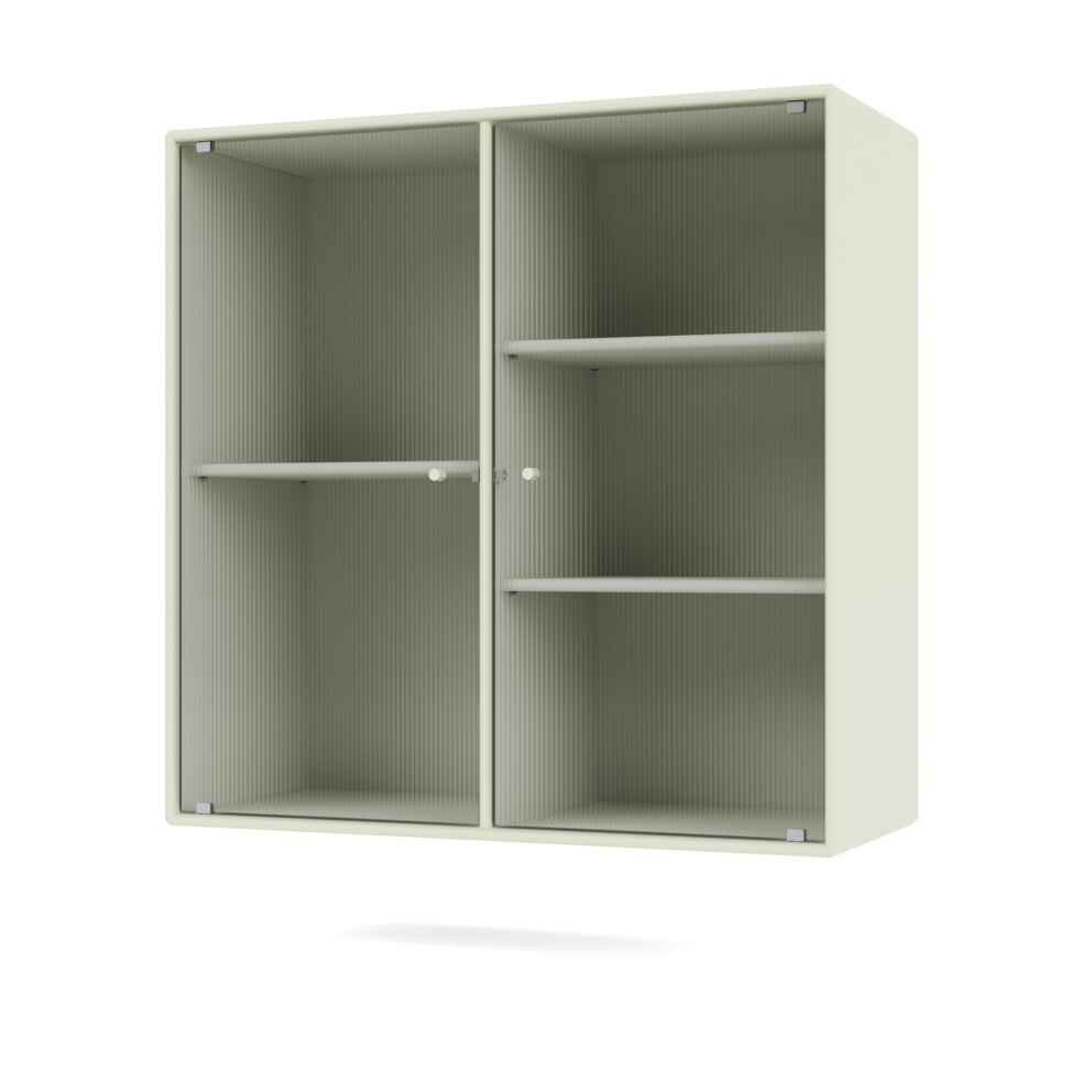 RIPPLE II Vitrine Cabinet with Suspension Rail