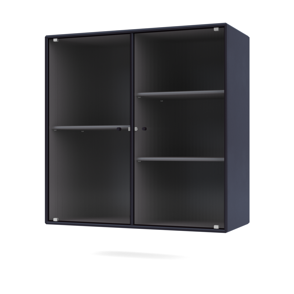 RIPPLE II Vitrine Cabinet with Suspension Rail