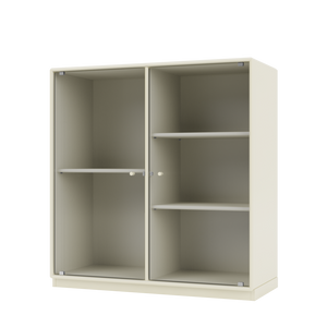 RIPPLE II Vitrine Cabinet with Plinth