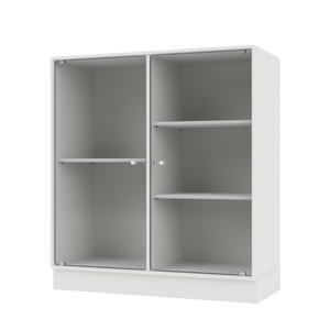 RIPPLE II Vitrine Cabinet with Plinth