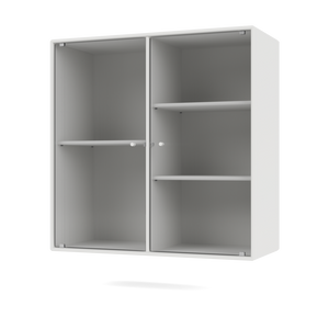 RIPPLE II Vitrine Cabinet with Suspension Rail