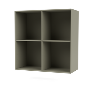 SHOW Open Bookcase with Suspension Rail