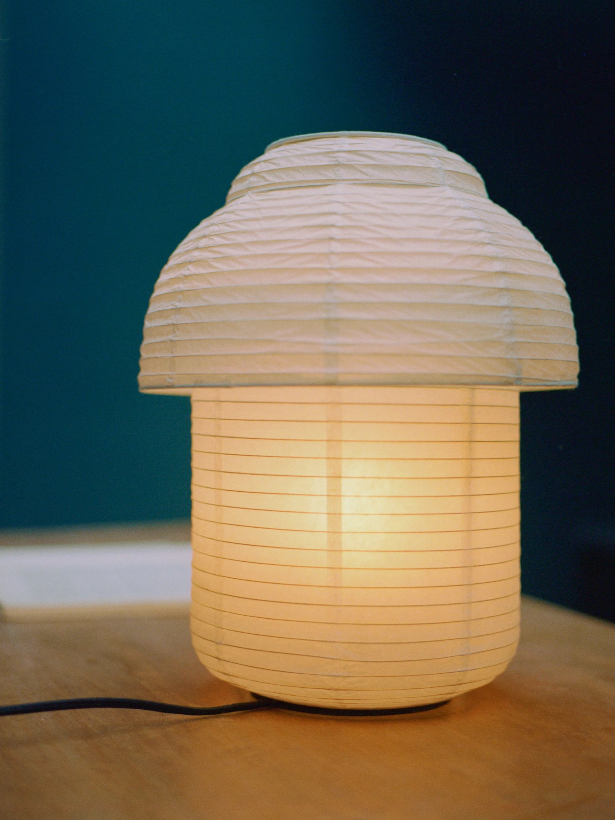 Papier Double Table Lamp