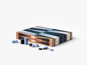 Lacquered Backgammon