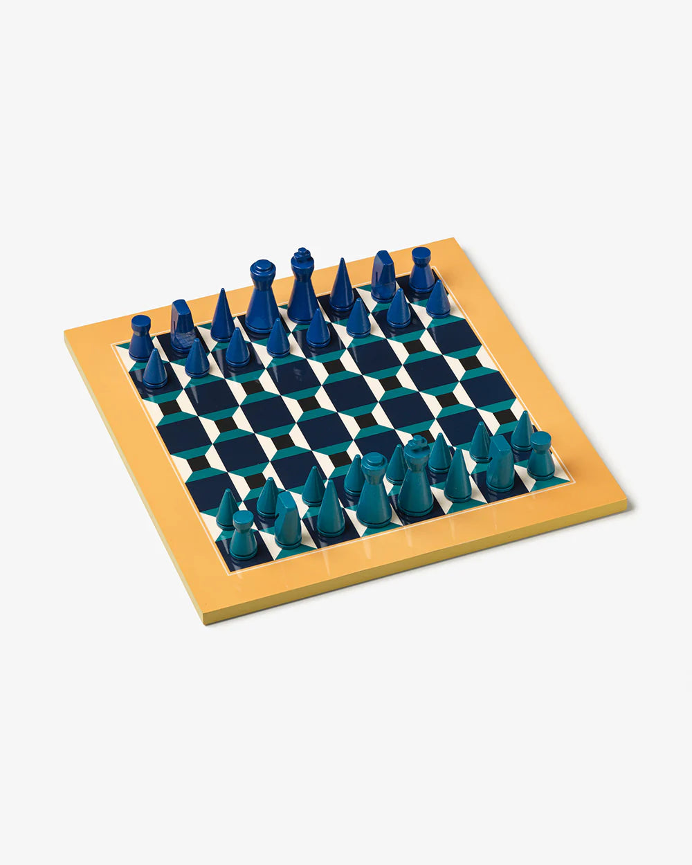 Lacquered Chess Set