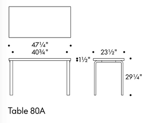 Aalto Rectangle Table